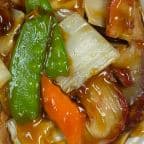 Best Roast Pork with Chinese Vegetable Combo Plater in Neptune, NJ